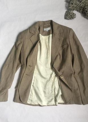 Крутой стильный пиджак next tailored by в полоску2 фото