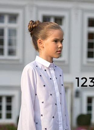 Блузка школьная sly 143b/s