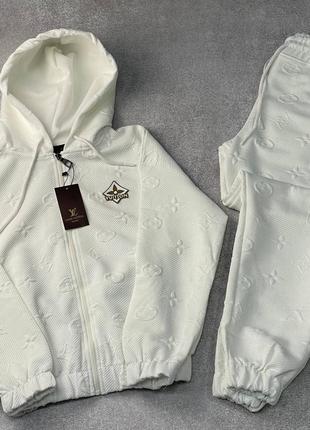 🩷есть наложка 🩷lux качество 💜 женский спортивный костюм "louis vuitton"❤️ худи + штаны