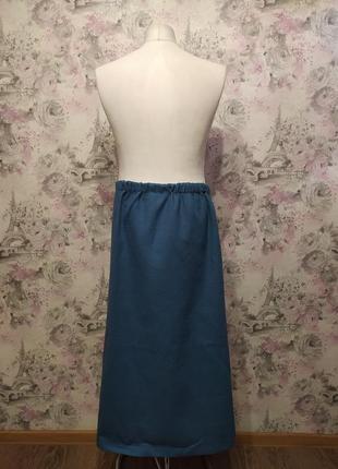 Набір банний чоловічий вафельний довгий кілт р.54-72 і рушник для обличчя 50*90 см...