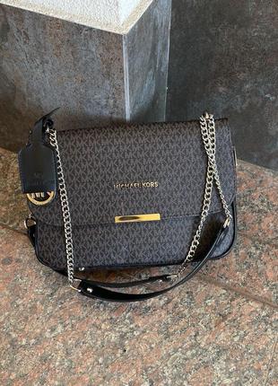 Сумка michael kors zippy bag brown