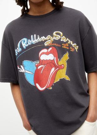 Футболка pull&bear the rolling stones 19787 фото