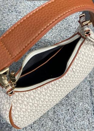 Сумочка michael kors piper small ivory7 фото