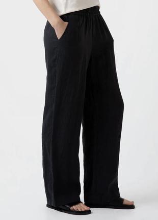 Широкие льняные штаны брюки elemente clemente oska annette goertz cos