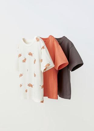 Набір комплект футболок zara оверсайз футболки майки базові котонові