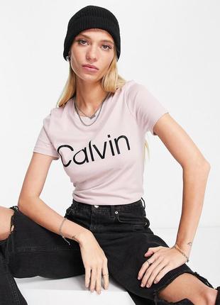 Женская футболка calvin klein1 фото