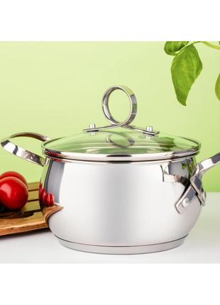 Кастрюля pepper basil pr-1200-16 16 см 2.2 л