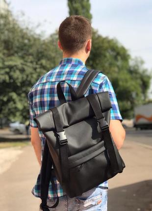 Чоловічий рюкзак ролл sambag rolltop milton чорний