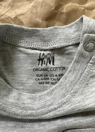 H&amp;m котоновая нежная на ощупь футболка6 фото