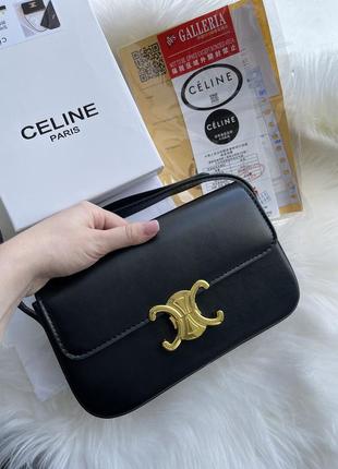 Сумка celine натуральна шкіра повний комплект