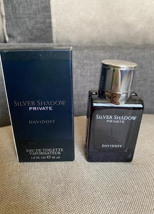 Davidoff silver shadow private туалетная вода 50 мл. оригинал