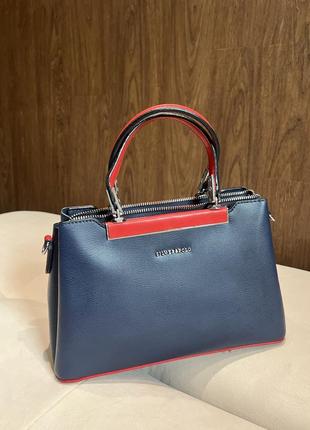 Сумка синего цвета 4