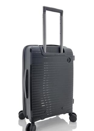 Дорожный маленький чемодан ручная кладь it 15-2881-08 с отделением для ноутбука черный2 фото