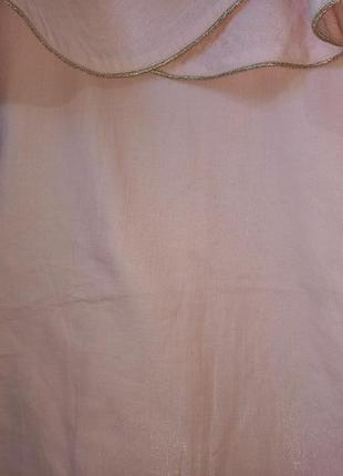 Модное нарядное платье сарафан с бисером и пайетками и воланами billiebrush для девочки 12 лет 1505 фото