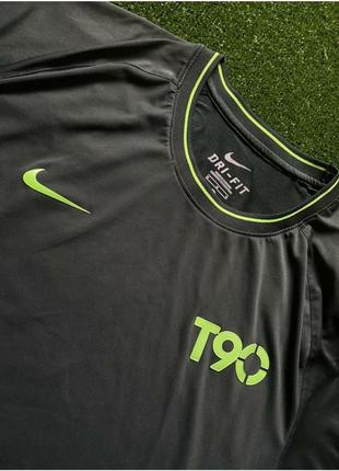 Футболка спортивная компресионная nike dri-fit t 90 футбольная3 фото