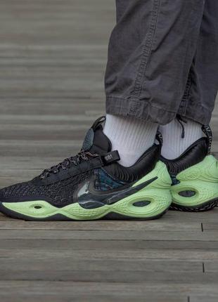 Кросівки чоловічі nike cosmic utility чорні/зелені, найк космік утиліти