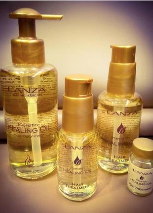 Кератиновый эликсир для волос l'anza keratin healing oil treatmen1 фото