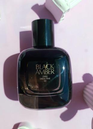 Туалетна вода для жінок zara зара black amber  90 мл ( оригінал іспанія)