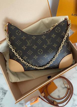 Сумка на цепочке с ремнем louis vuitton boulogne