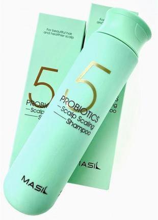 Шампунь masil 5 probiotics scalp scaling shampoo з пробіотиками 300 мл
