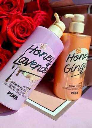 Парфумований лосьйон для тіла victoria's secret honey ginger 414 мл  сша2 фото