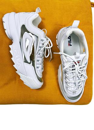 Прозорі кросівки fila оригінал