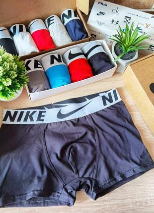 Чоловічі труси nike, чоловічі труси найк, бавовняні труси найк преміум якості, чоловічі боксерки