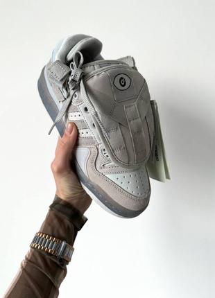 Женские кроссовки adidas forum “bad bunny” grey premium