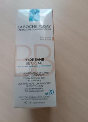 La roche-posay hydreane bb cream увлажняющий bb крем для чувствительной кожи.1 фото