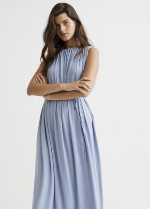 Вопросы в вбр: 067.442.3370. стильне легке плаття h&m нова колекція шикарное летнее макси 🇸🇪2 фото