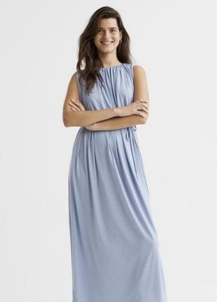 Вопросы в вбр: 067.442.3370. стильне легке плаття h&m нова колекція шикарное летнее макси 🇸🇪3 фото