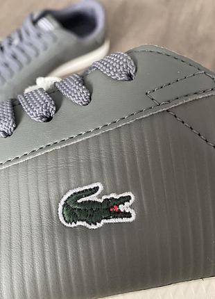 Кроссовки кожаные оригинал lacoste blanche graduate4 фото