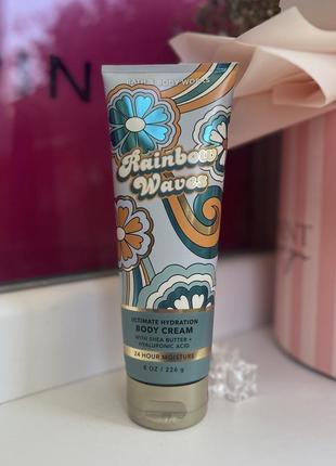 Крем для тіла bath and body works rainbow waves оригінал