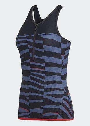 Майка бренду adidas training miracle sculpt  принт зебра uk  12-14 eur 40-42