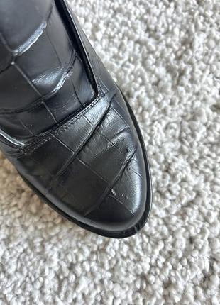 Туфли кожаные genuine leather8 фото