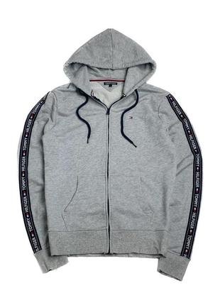 Tommy hilfiger толстовка женская, tommy hilfiger худи с лампасами, женская толстовка tommy hilfiger, кофта tommy hilfiger