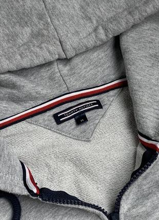 Tommy hilfiger толстовка женская, tommy hilfiger худи с лампасами, женская толстовка tommy hilfiger, кофта tommy hilfiger8 фото