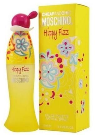 Женская туалетная вода moschino cheap & chic hippy fizz