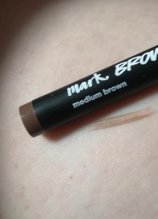 Тату маркер для бровей тинт маркер эйвон brow tattoo micro styler mark avon2 фото