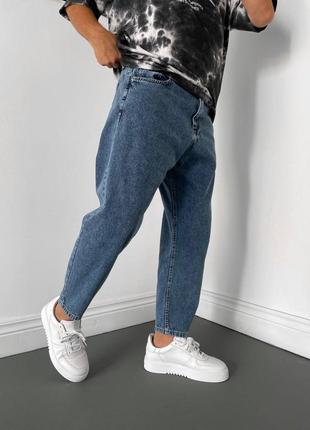 Легендарні чоловічі джинси мом топової якості вільного крою трендові стильні2 фото