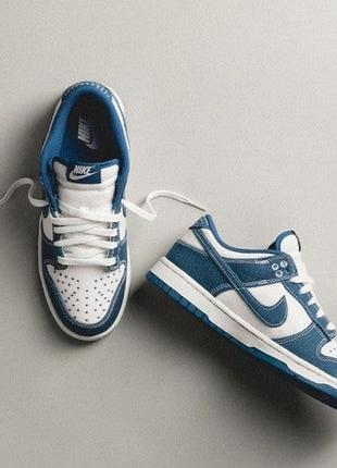 Кросівки nike dunk low “industrial blue”