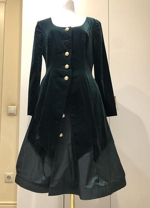 Сукня ошатна оксамит вінтаж