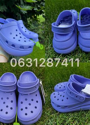 Crocs platform sandals крокси жіночі на платформі р. 36-40 на платформе кроксы5 фото