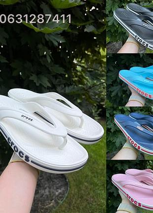Crocs bayaband flip woman жіночі крокси в‘єтнамки шльопанці р. 36-41 женские кроксы вьетнамки шлепанцы