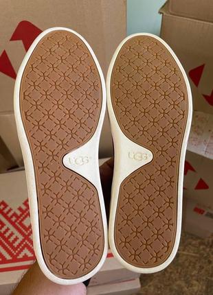 Жіночі шкіряні сліпони , кеди , кросівки ugg hadria croco slip on trainers8 фото