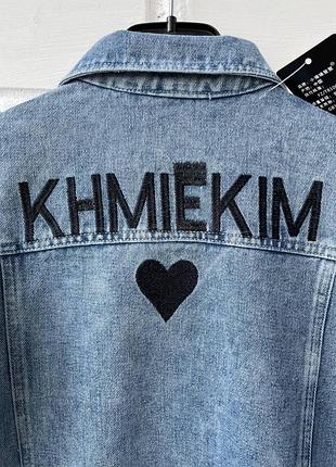 Детские джинсовые куртки пиджаки для девочек