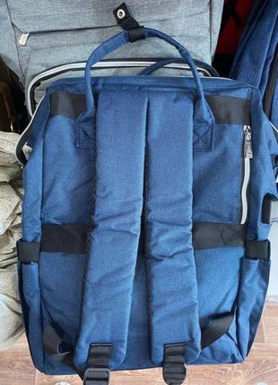 Удобная текстильная сумка-рюкзак3 фото