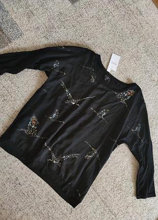 Новая кофточка с птицами reserved m