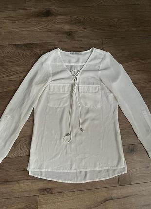 Блуза рубашка в виде zara
