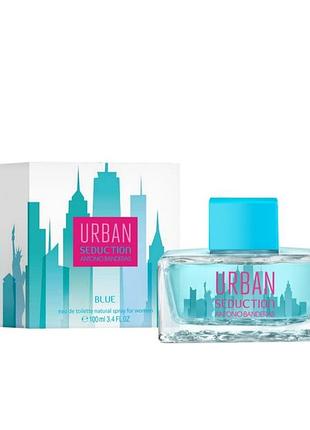 Жіноча туалетна вода antonio banderas urban seduction blue for women (